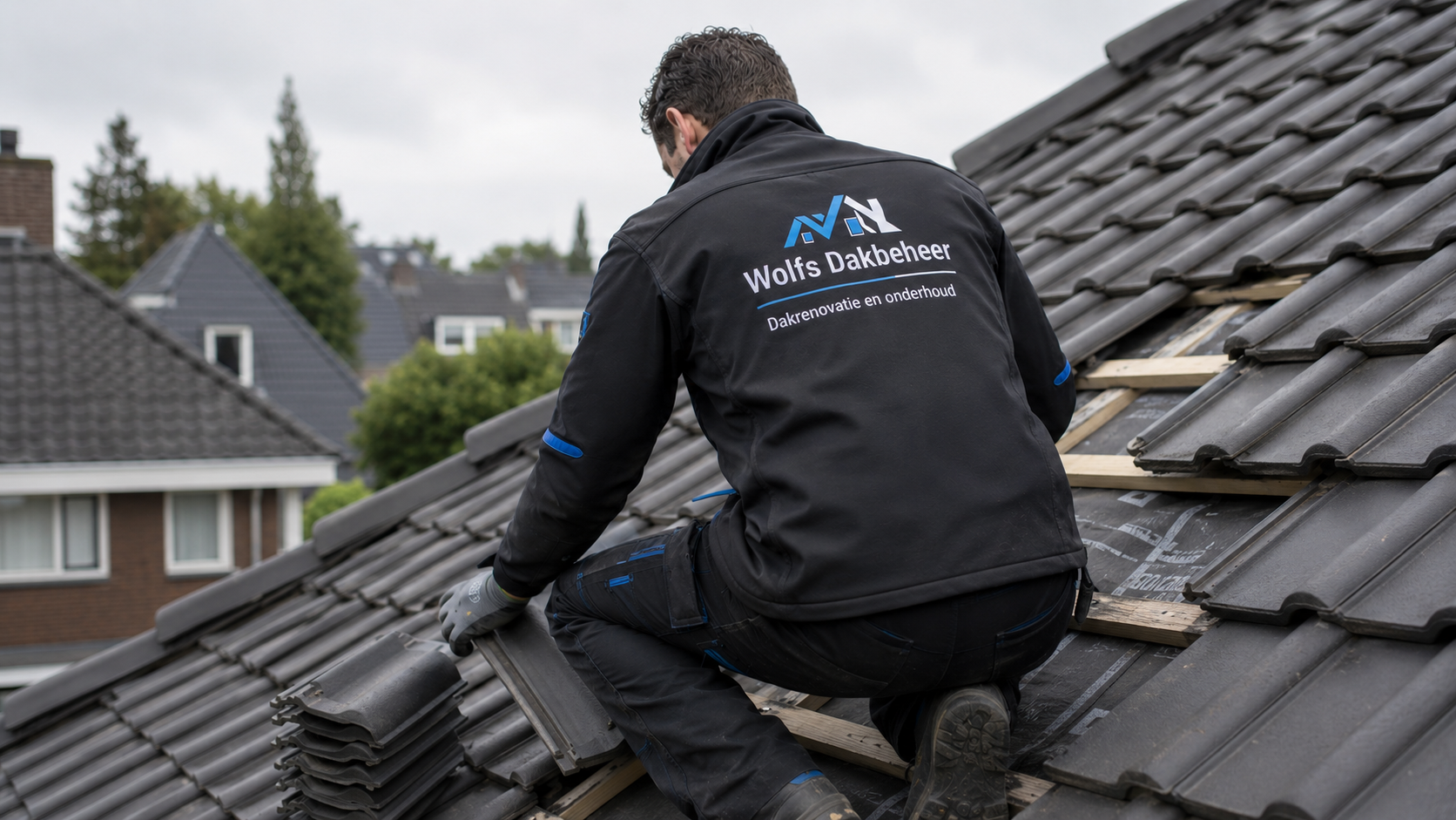 Volledige renovatie pannen dak