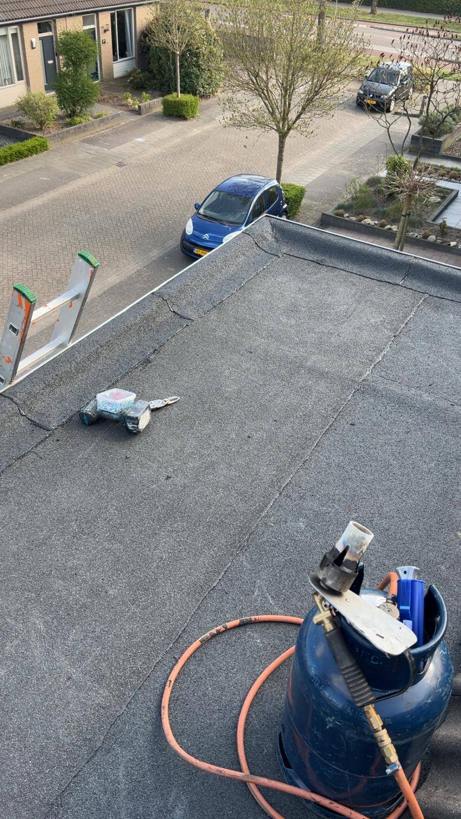 Plat dak werkzaamheden